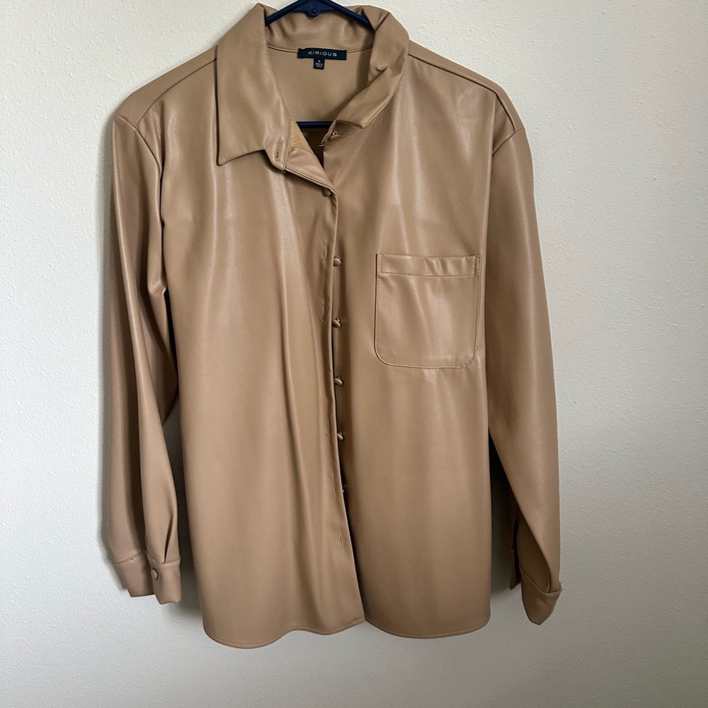 Tan Leather Jacket